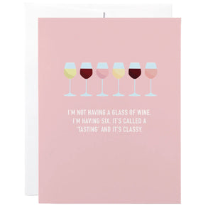 Classy Cards - Wine Tasting