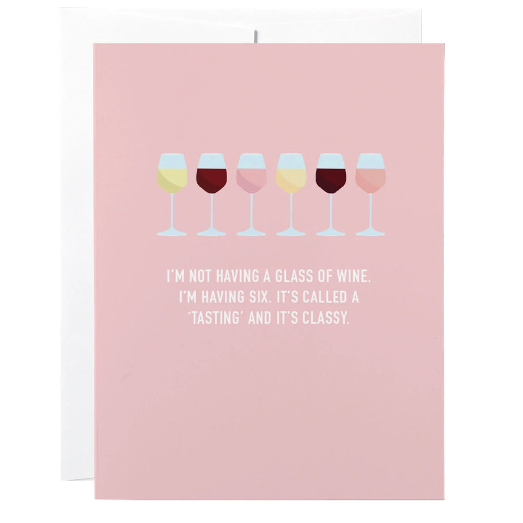 Classy Cards - Wine Tasting