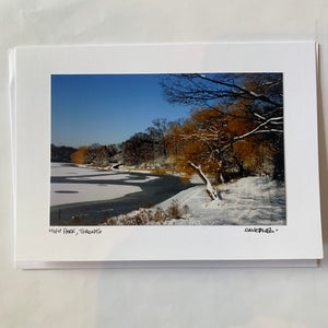 David Allen Photography Card - High Park Pond