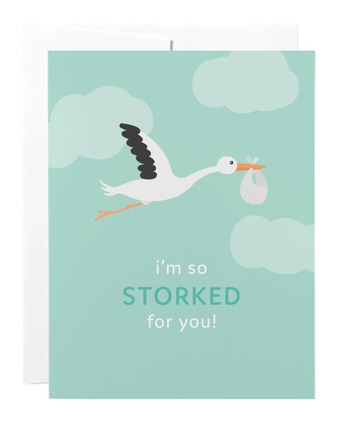Classy Cards - Storked