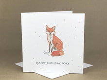 Okku Plantable Card - Happy Birthday Foxy