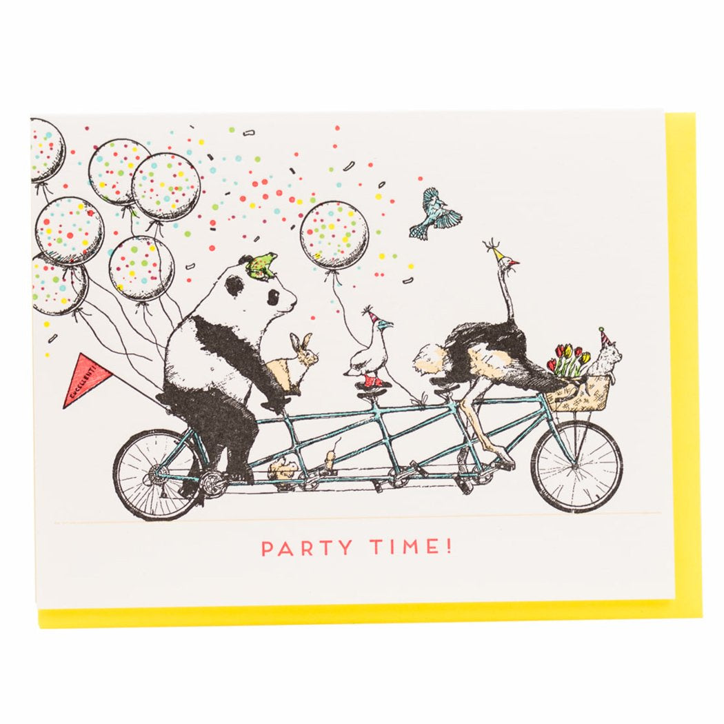Porchlight Press Card - Party Time
