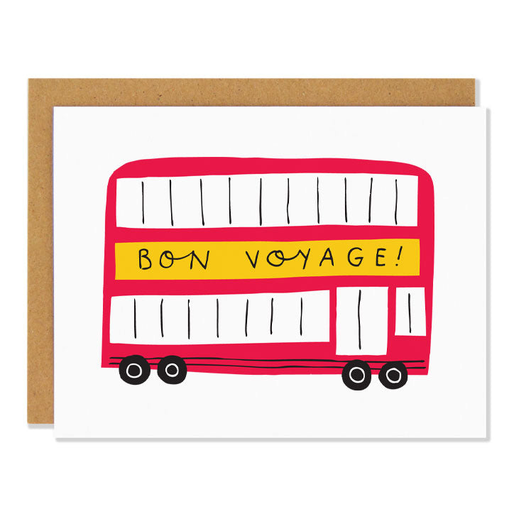Badger and Burke Card - Bon Voyage