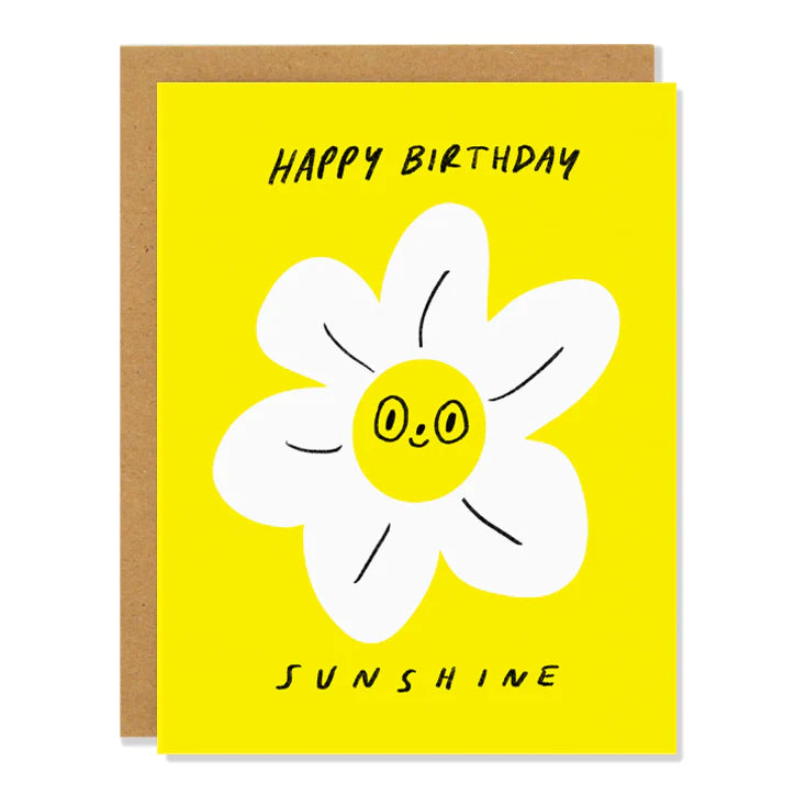 Badger and Burke Card - Happy Birthday Sunshine