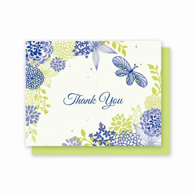 Green Field Paper - Flowers & Butterfly (Box Set)