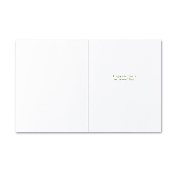 Positively Green Card - Whole Life (French Proverb) - Anniversary