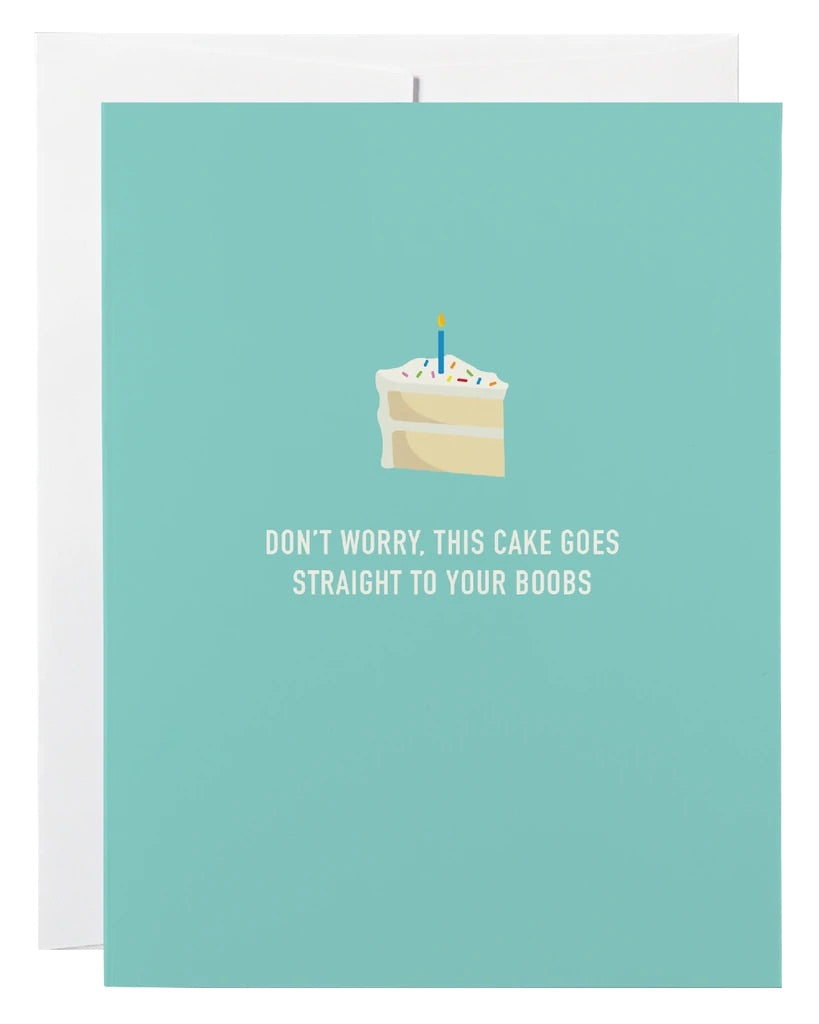 Classy Cards - Cake Boobs