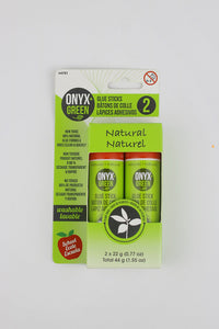 Onyx + Green Plant Based Glue Sticks