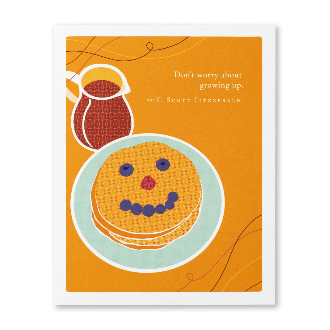 Positively Green Card - Growing Up (Fitzgerald) - Birthday