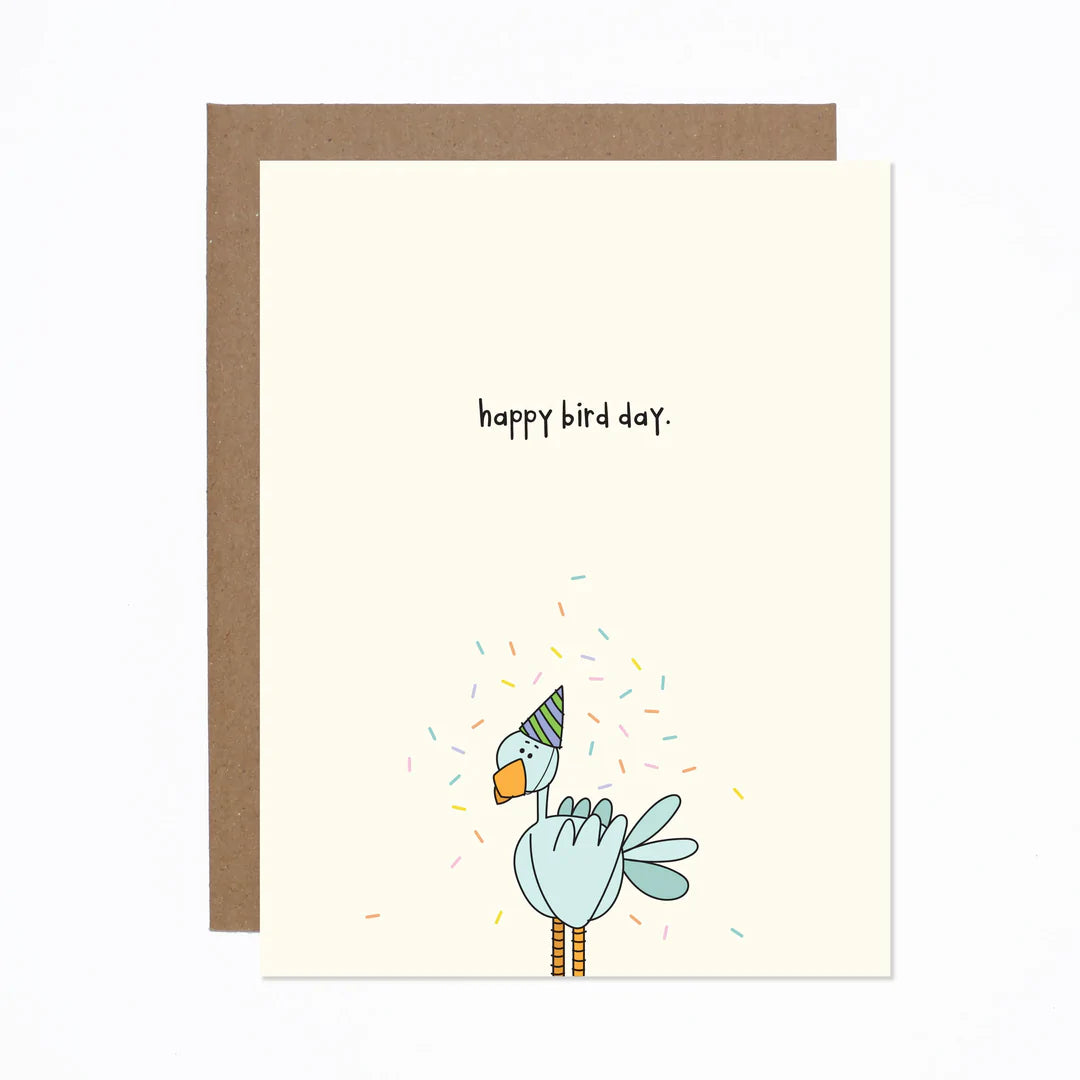 Carolyn Draws Card - Happy Bird Day