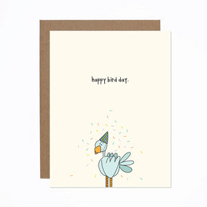 Carolyn Draws Card - Happy Bird Day