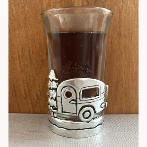 Basic Spirit Handmade Pewter Shot Glasses