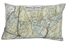 Vintage Map Pillow