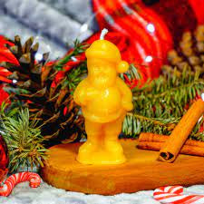 Pioneer Spirit Beeswax Candle - Santa Clause