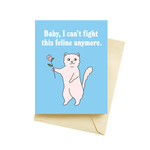Seltzer Goods Cards - Can’t Fight This Feline