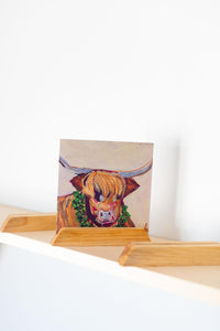 LivCan Handmade Maple Post Card Holder