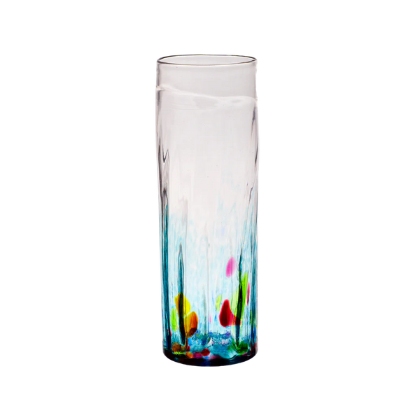 Kitras Hand Blown Glass Friendship Vase