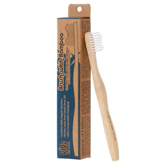 Brush With Bamboo Kids Toothbrush