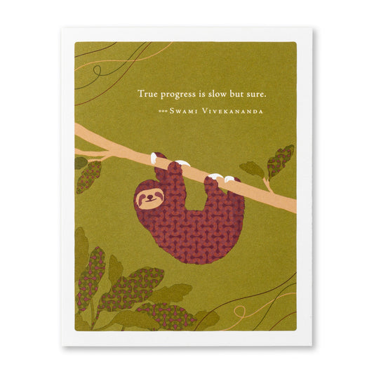 Positively Green Card - True Progress (Vivekananda) - Get Well