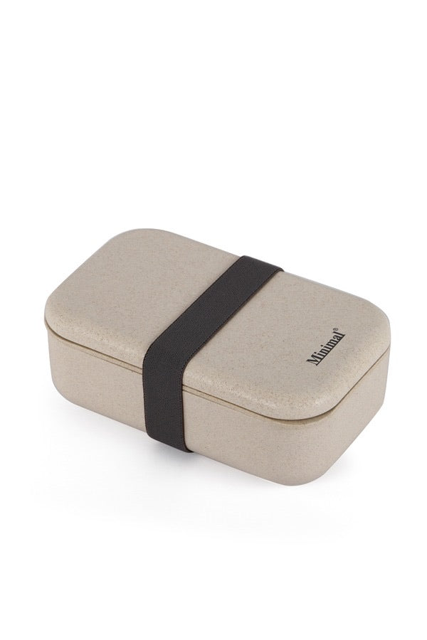 Minimal Natural Fiber Bento Box - Dual