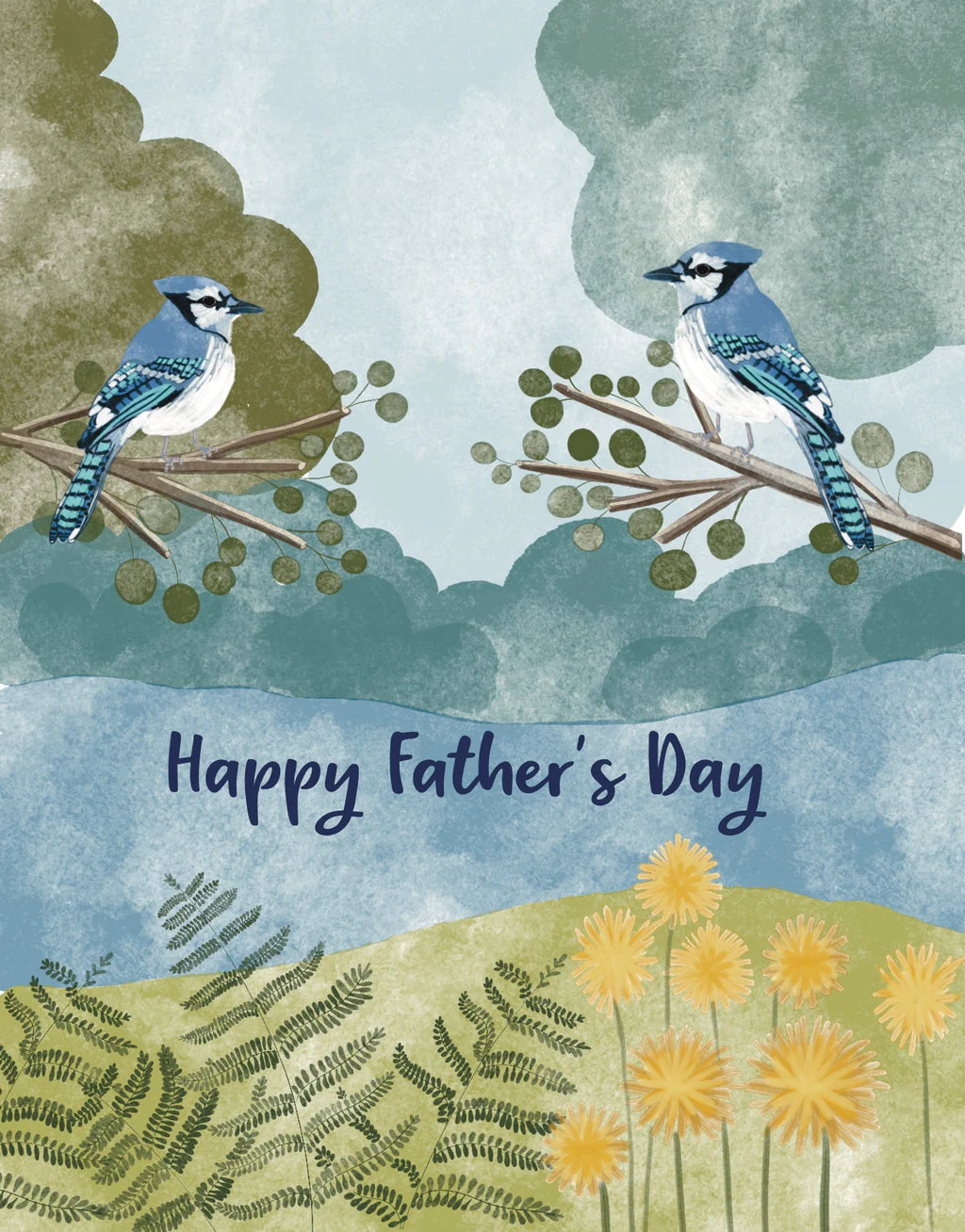 Poplar Paper Card - Father’s Day Blue Jays