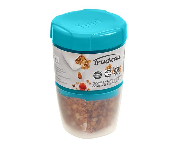 Trudeau Fuel Yogurt and Granola Container