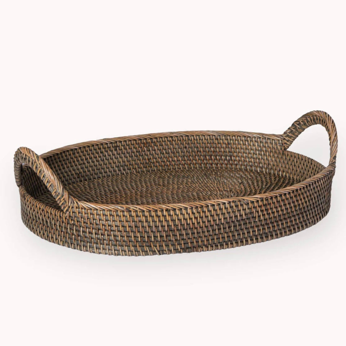 Pokoloko Oval Rattan Tray