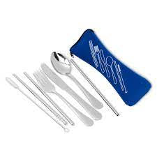 Abbot Stainless Steel 7 Piece Cutlery Set + Case