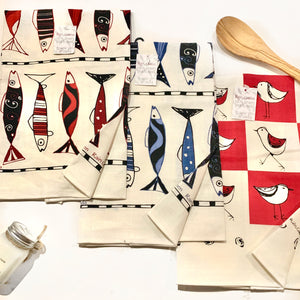 Rain Goose Tea Towel