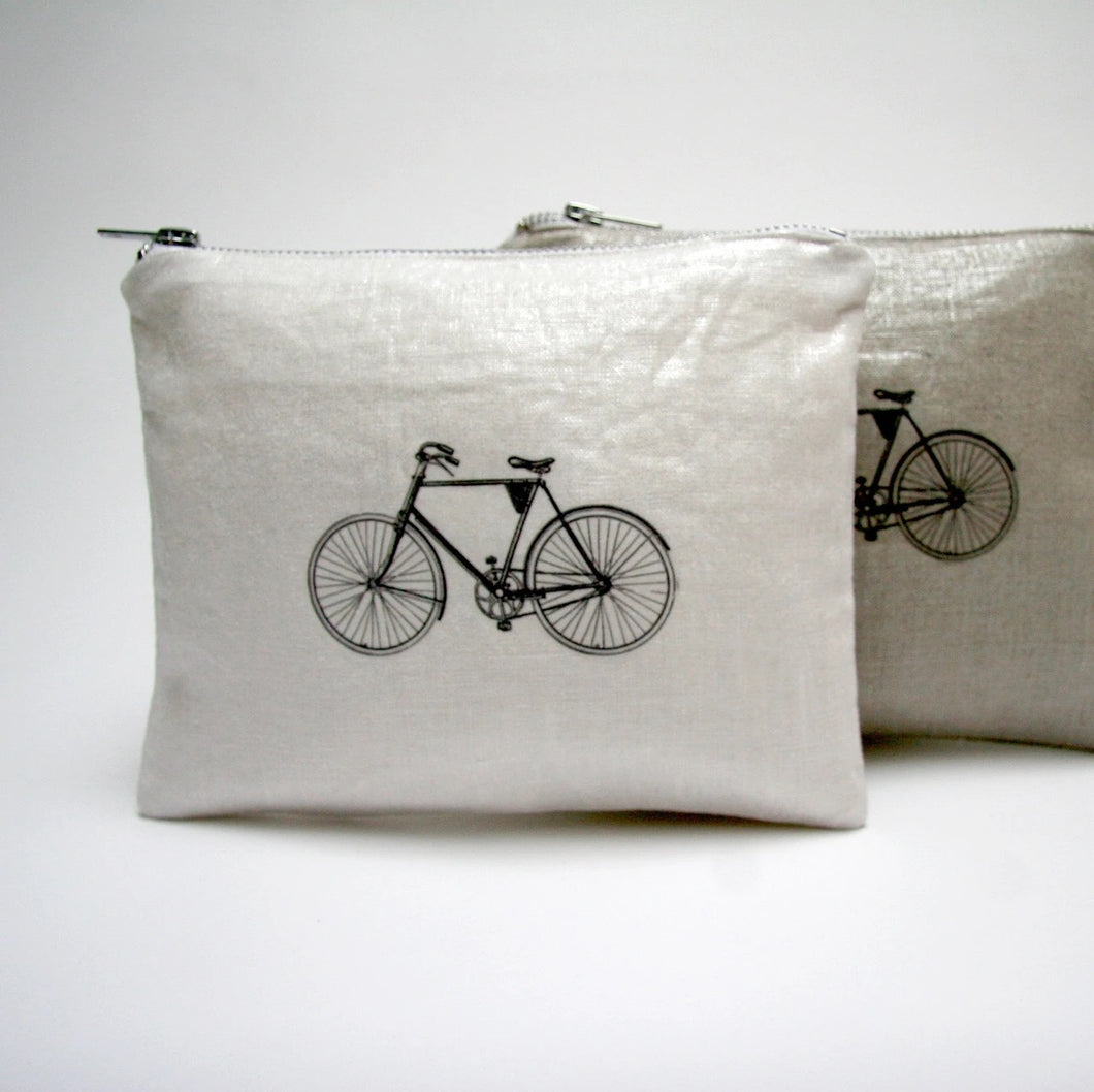 Pilo Metallic Linen Zipper Case