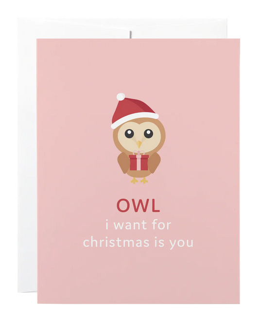 Classy Cards - Owl I Want For Christmas