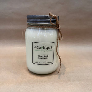 Ecotique Hand Poured Soy Candle - 16oz