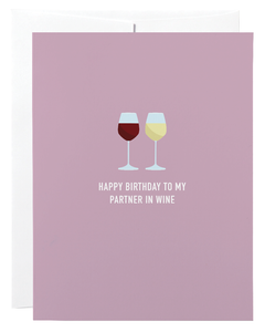 Classy Cards - Partner In Wine