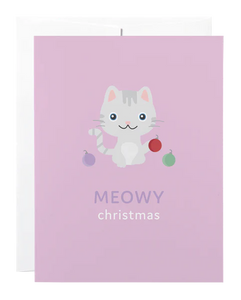 Classy Cards - Meowy Christmas
