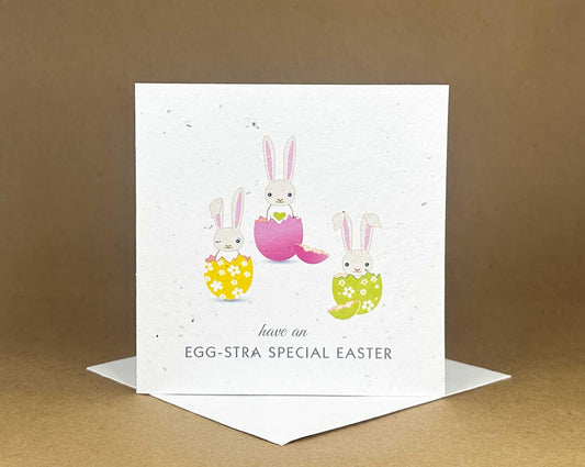 Okku Plantable Card - Egg-stra Special Easter