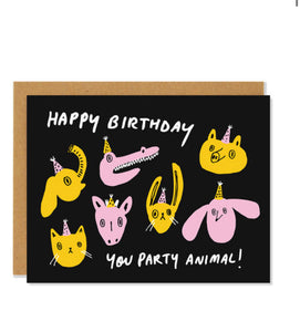 Badger and Burke Card - Party Animal