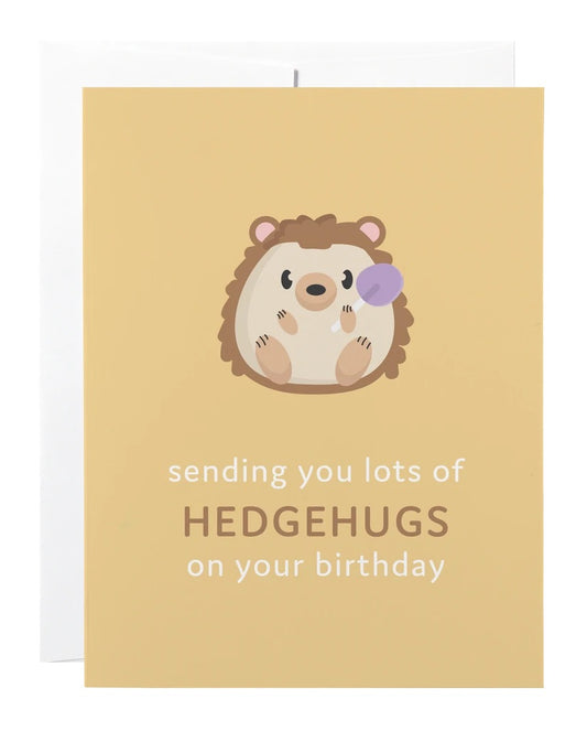 Classy Cards - Hedgehugs