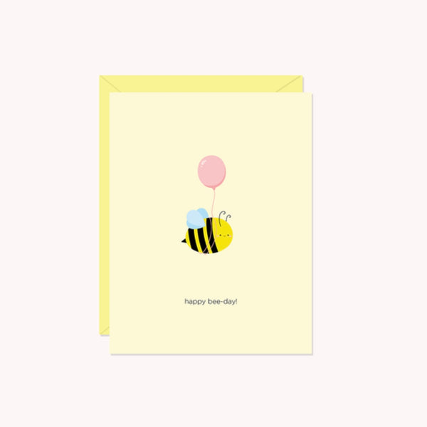 Halifax Paper Hearts Card - Bee Day