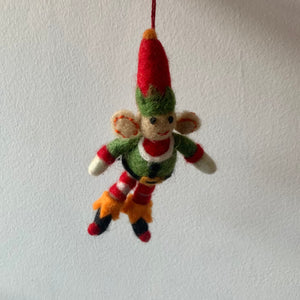 Hamro Felted Wool Ornament