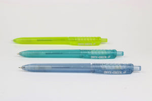 Onyx + Green Mechanical Pencils