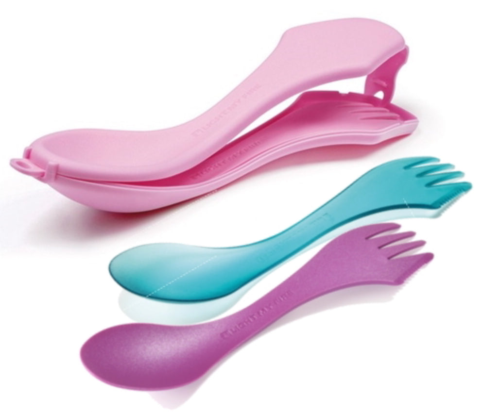 Light My Fire Original BPA-Free Sporks'n Case, 2-Pack with Case