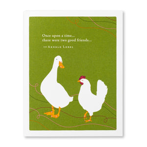 Positively Green Card - Two Good Friends (Lobel) - Friendship