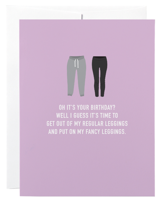 Classy Cards - Fancy Leggings