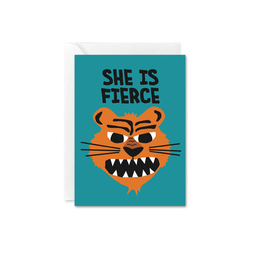 The Beautiful Project Mini Card - She Is Fierce