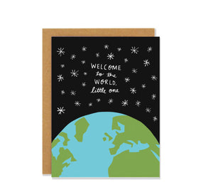 Badger and Burke Card - Welcome To The World