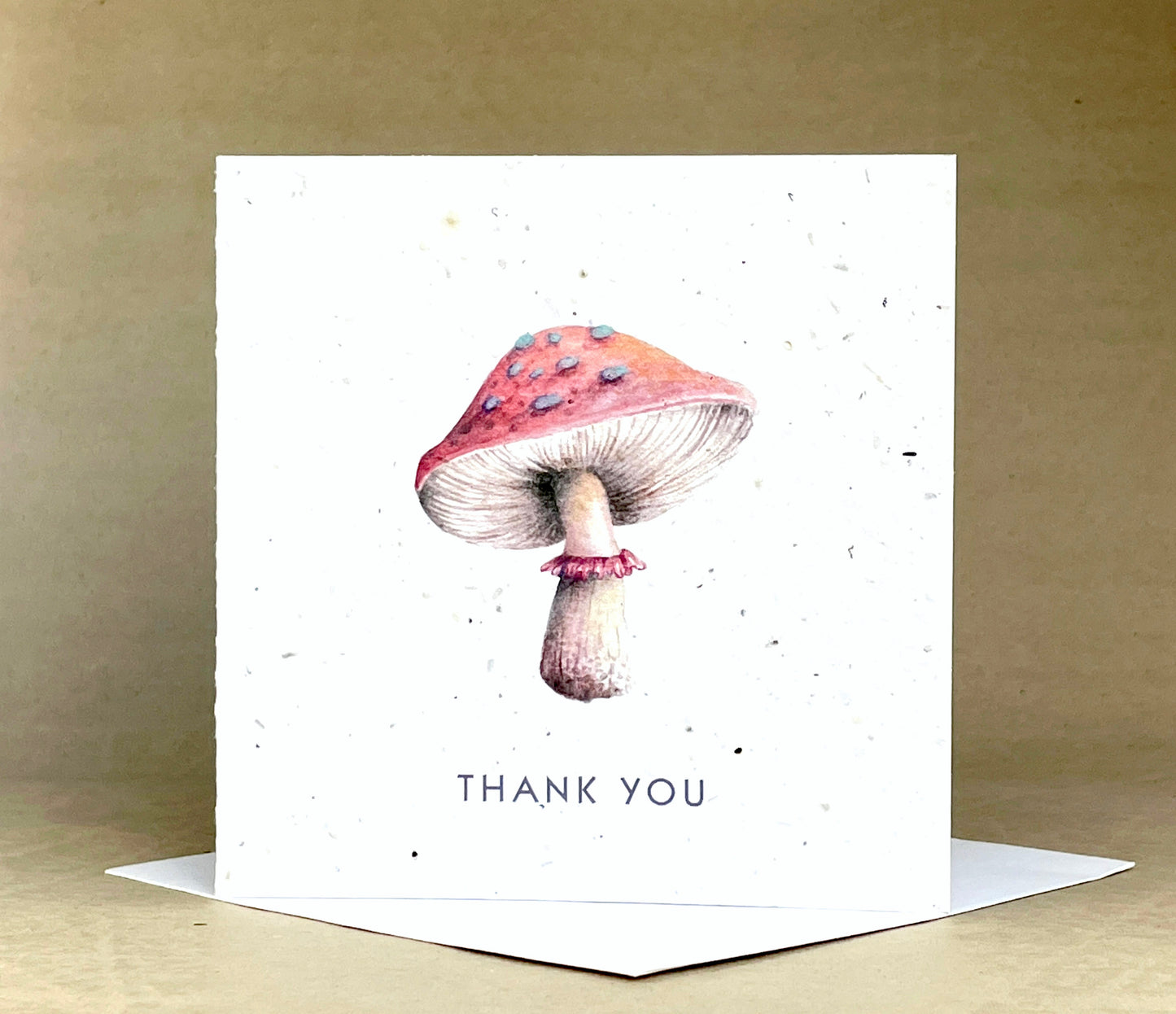 Okku Plantable Card - Thank You Mushroom