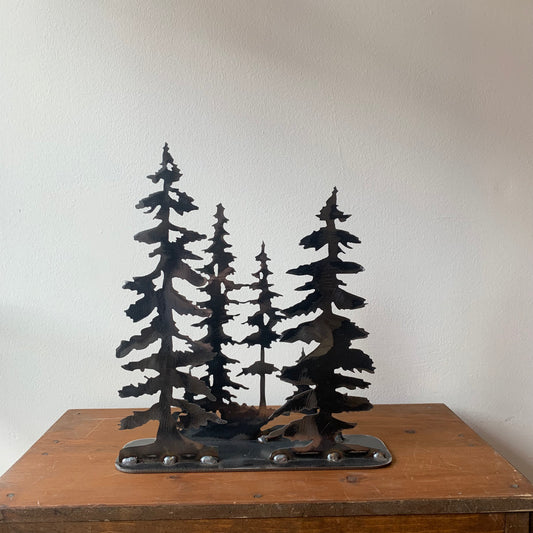 Reclaimed Metal Sculptures - Trees