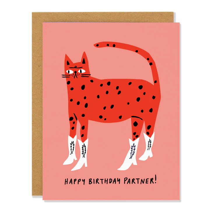 Badger and Burke Card - Happy Birthday Partner