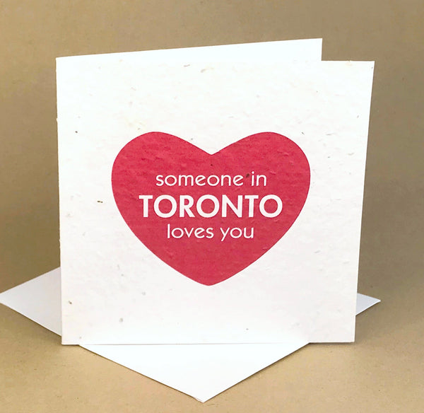 Okku Plantable Card - Love/Friendship (Toronto)