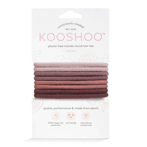 Kooshoo Plastic Free Round Hair Ties